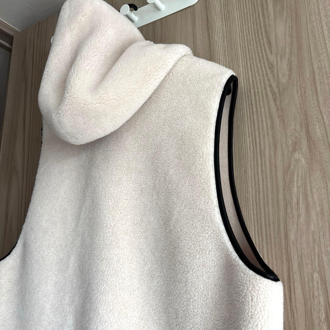 Risley リズレー バイカラーボアベスト