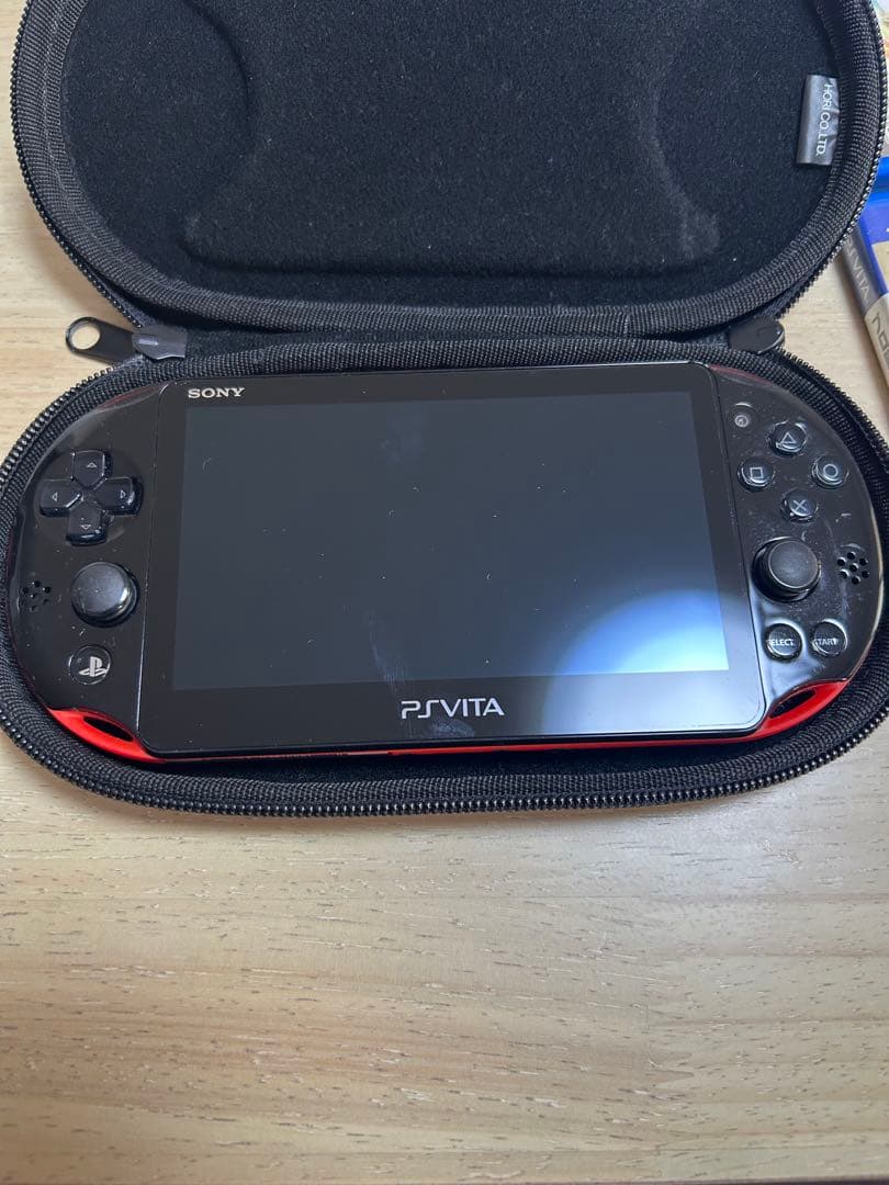 【動作確認済み】 PSVITA PCH-2000 RED/BLACK