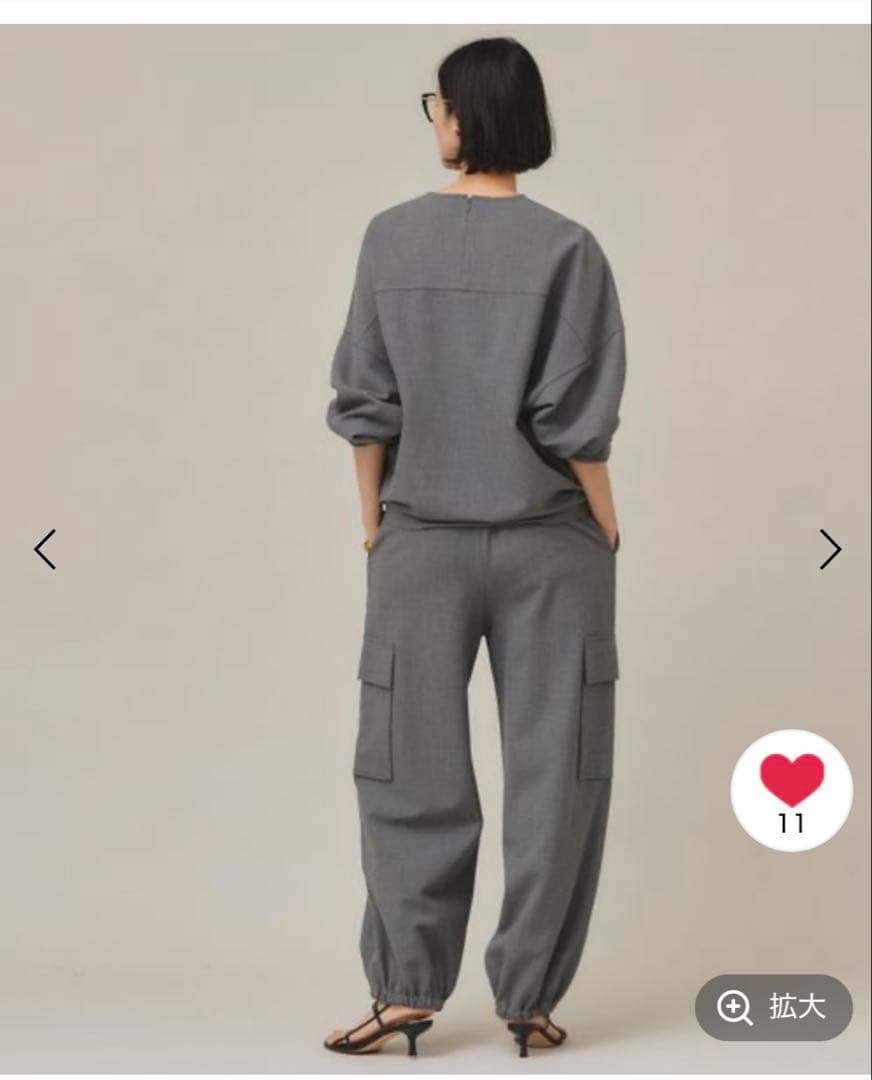 【美品】カレンソロジー ストレッチカーゴパンツ 2024FW