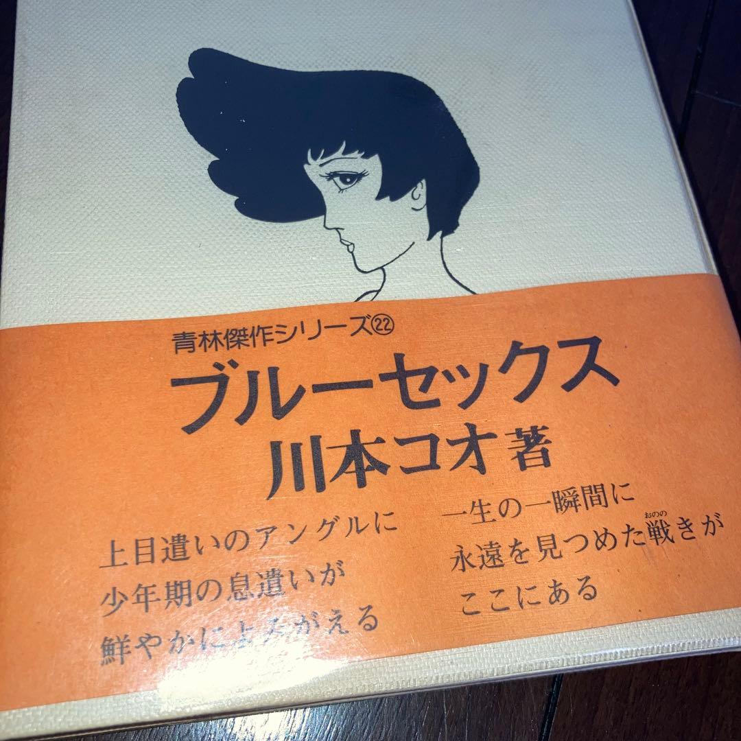 青林堂 現代漫画家自選シリーズ 川本コオ ブルーセックス　ガロ　レトロコミック