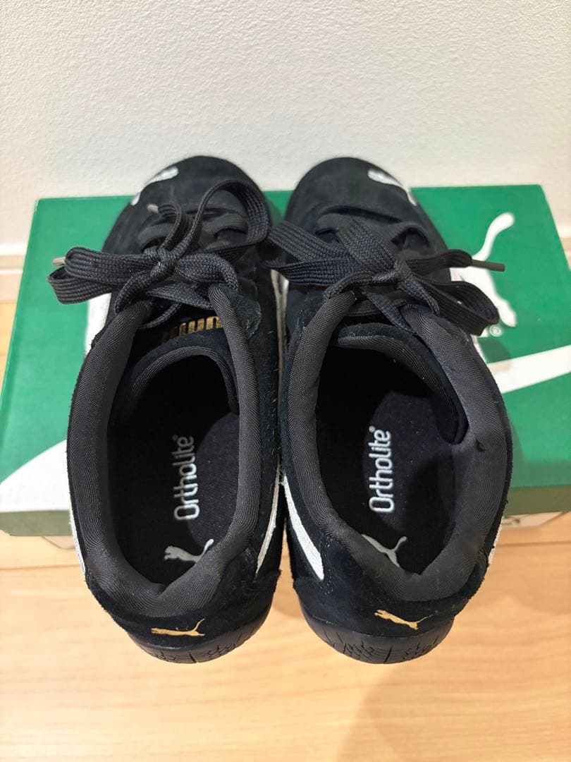 【最終値下げ】Puma スニーカー　スピードキャット　24㎝　ブラック　プーマ