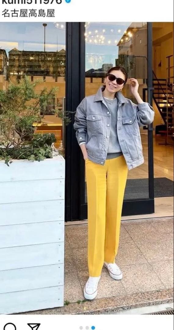 大人のデニムジャケット　S.ESSENTIALS 限定カラーグレー