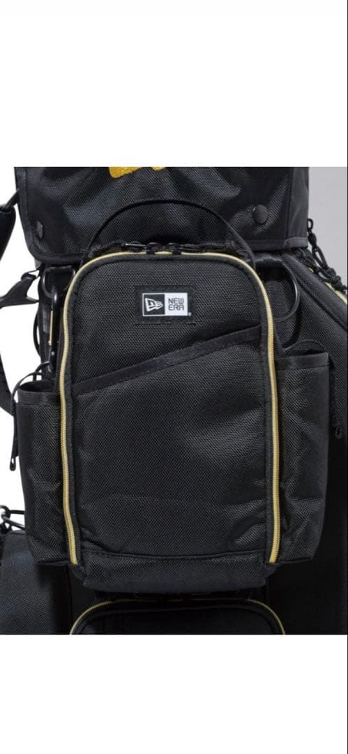 ニューエラ New Era キャディーバッグ ブラック × ゴールド