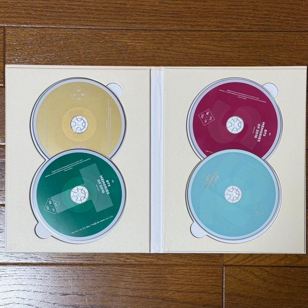 防弾少年団 방탄소년단 BTS MEMORIES OF 2016 トレカ付き