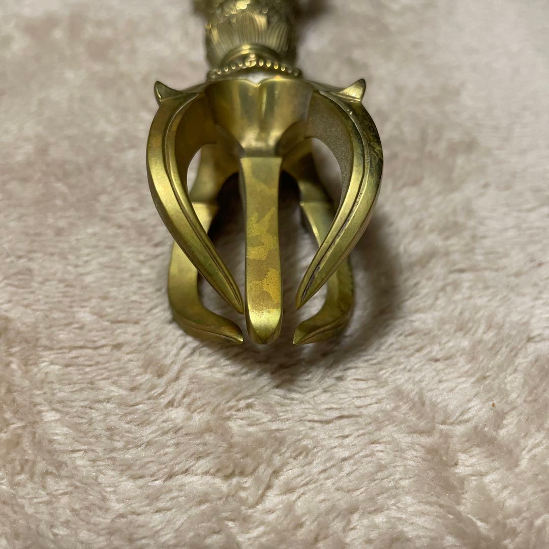 値下げしました　五鈷杵 金属製