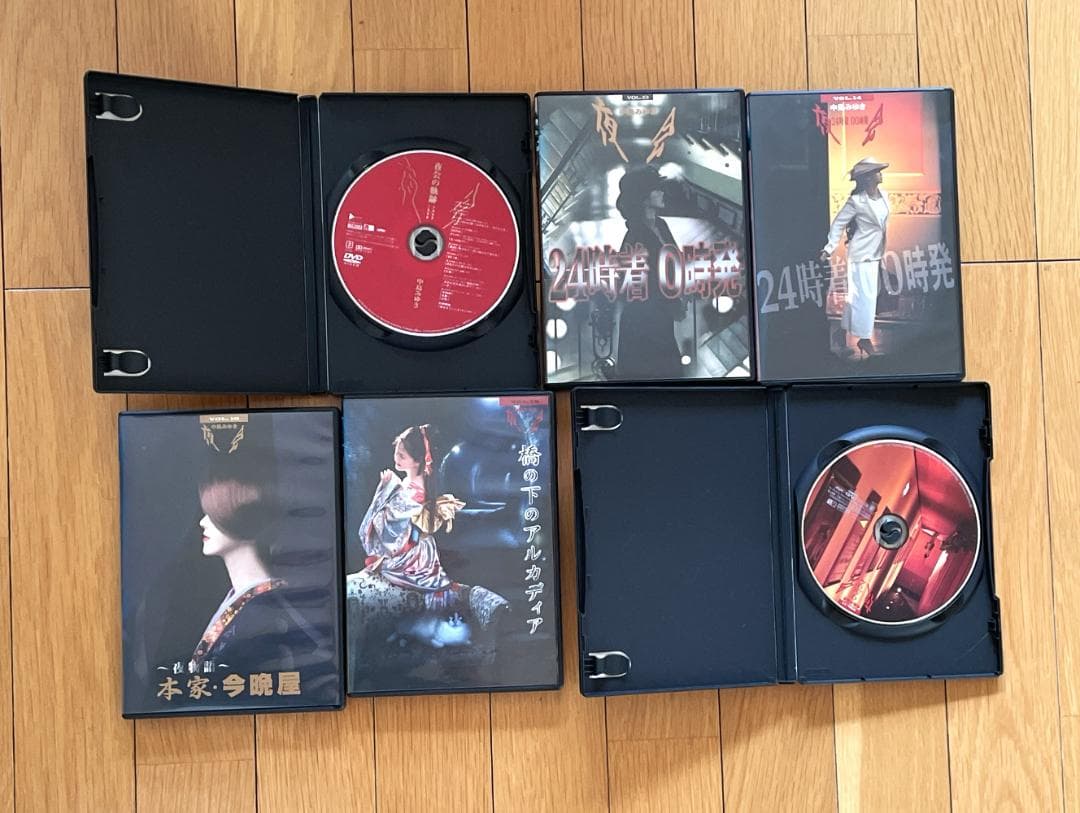 中島みゆき DVD 全5巻 夜会 小冊子　本家今晩矢夜