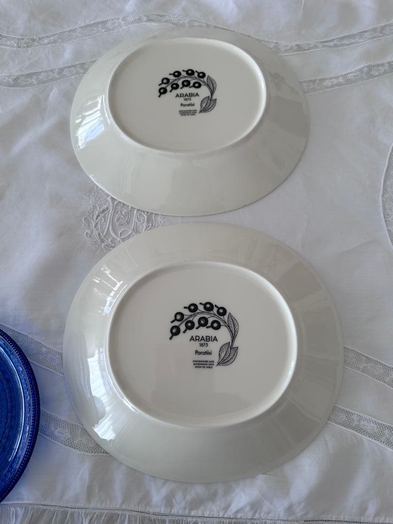 イッタラ　アラビア　カステヘルミ　プレート　キャンドルホルダー