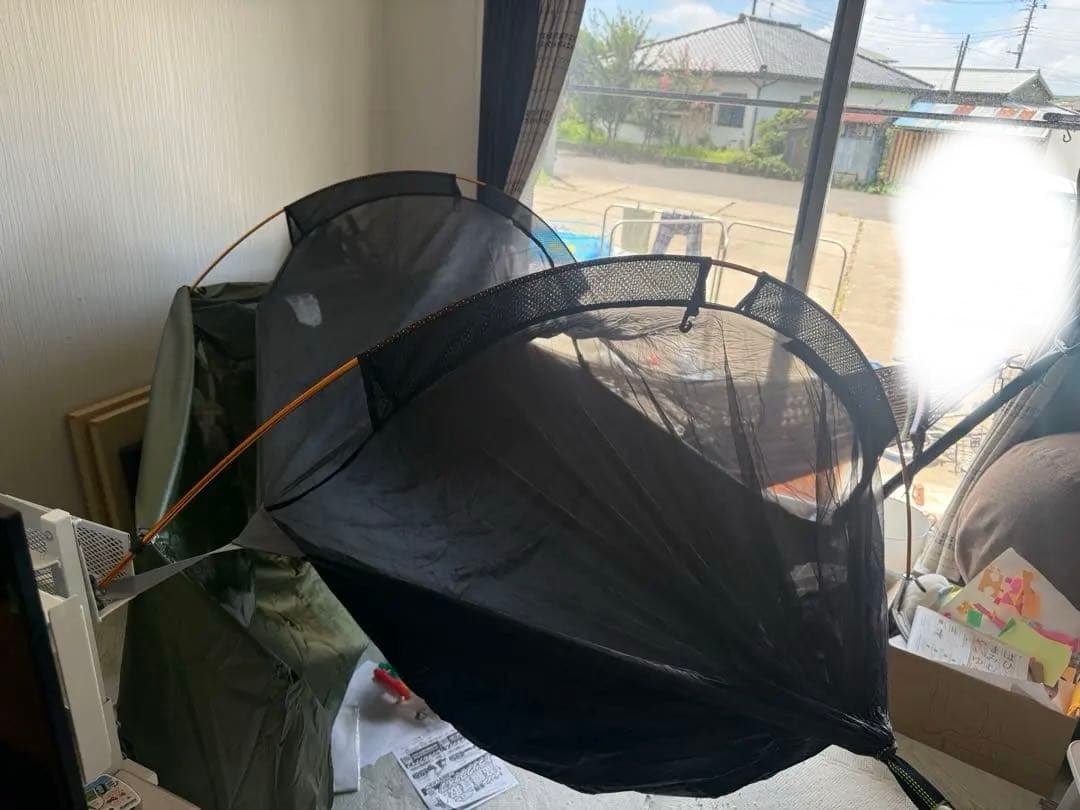 星野様用 Night Cat ナイトキャット ハンモックテント エアマット付き