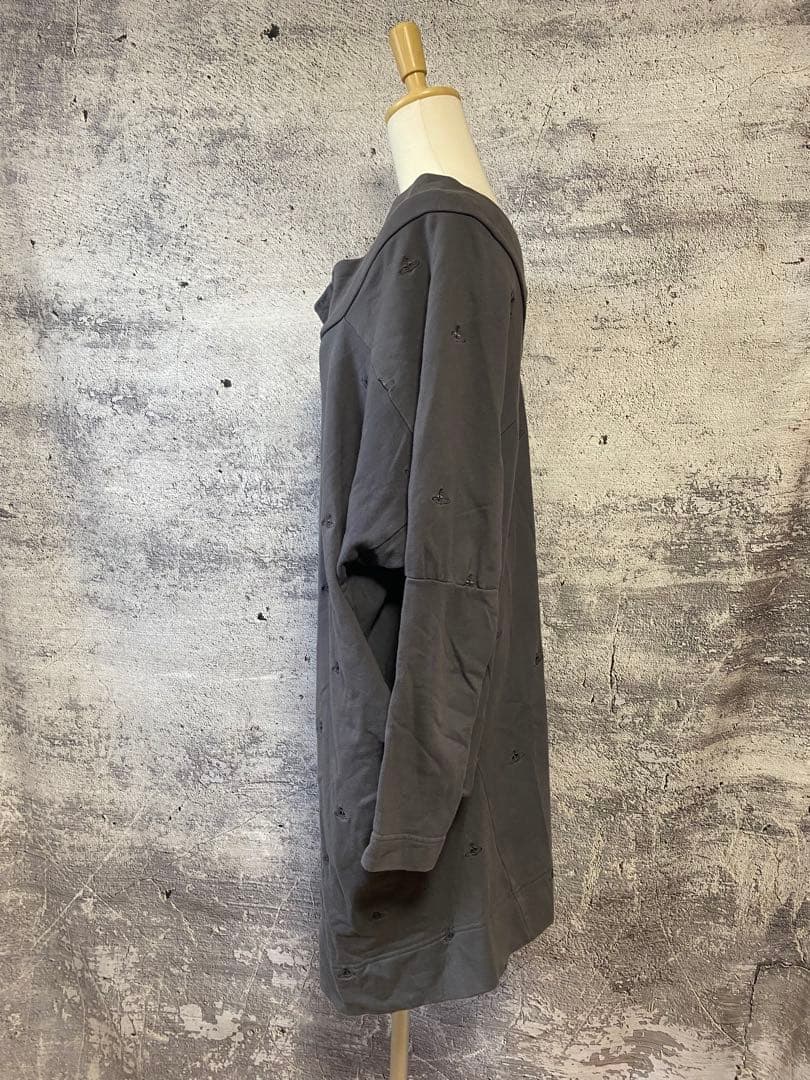 ヴィヴィアンウエストウッドレッドレーベル　刺繍スウェットワンピース