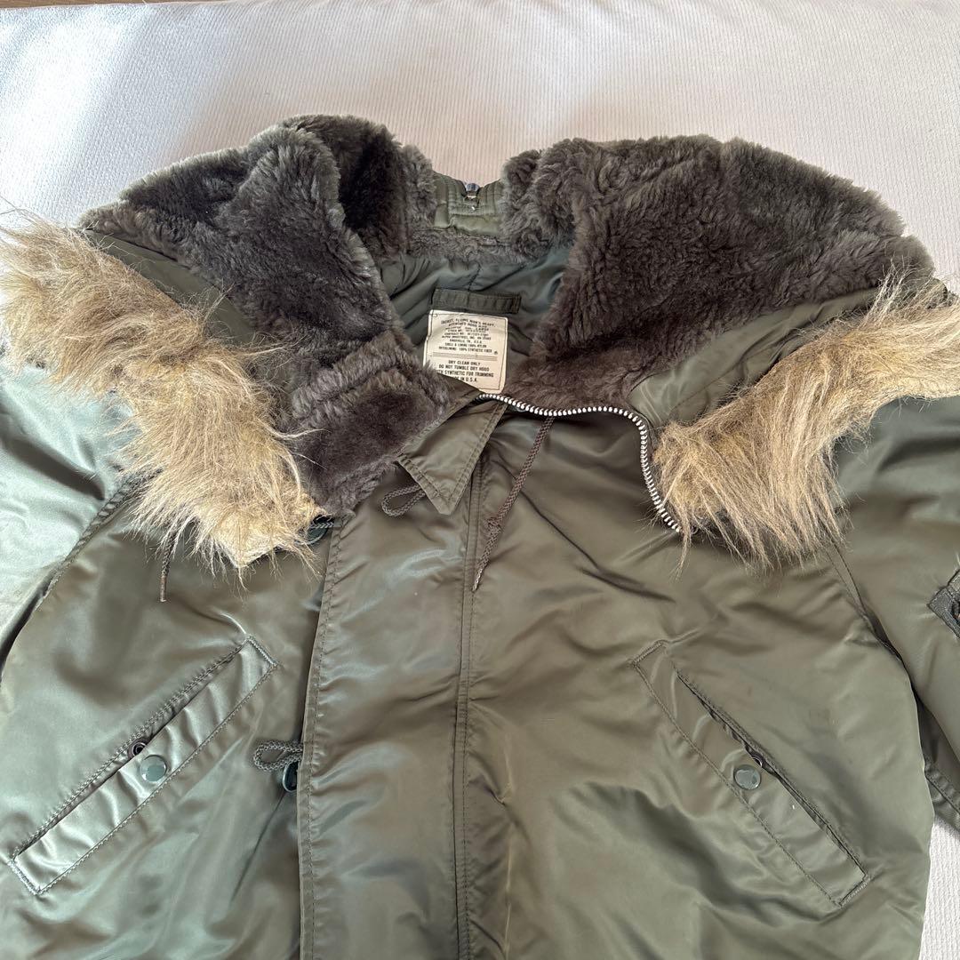 ALPHA アルファ　n2b アメリカ製　80s 90s カーキ　オリーブ