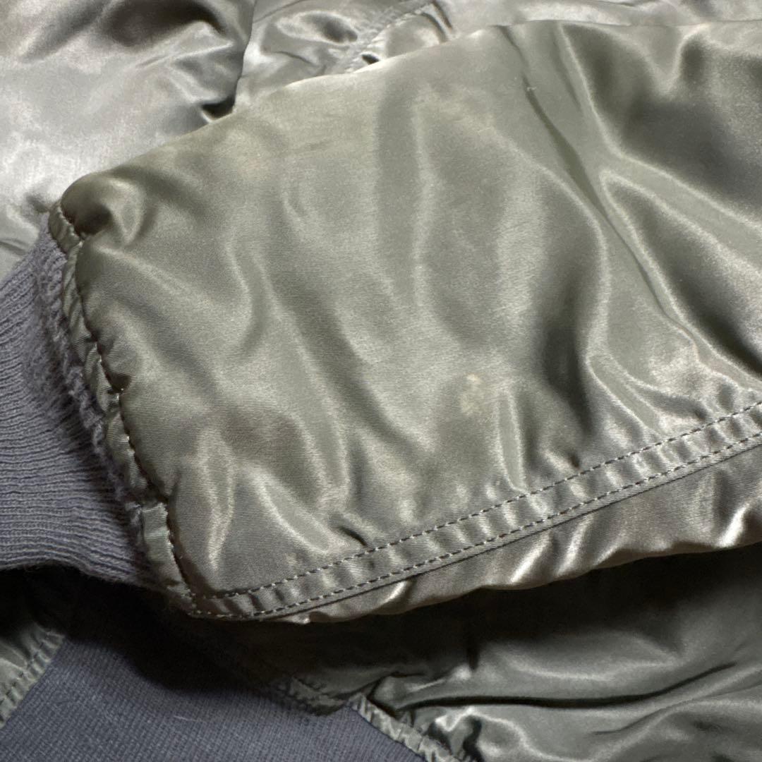 ALPHA アルファ　n2b アメリカ製　80s 90s カーキ　オリーブ