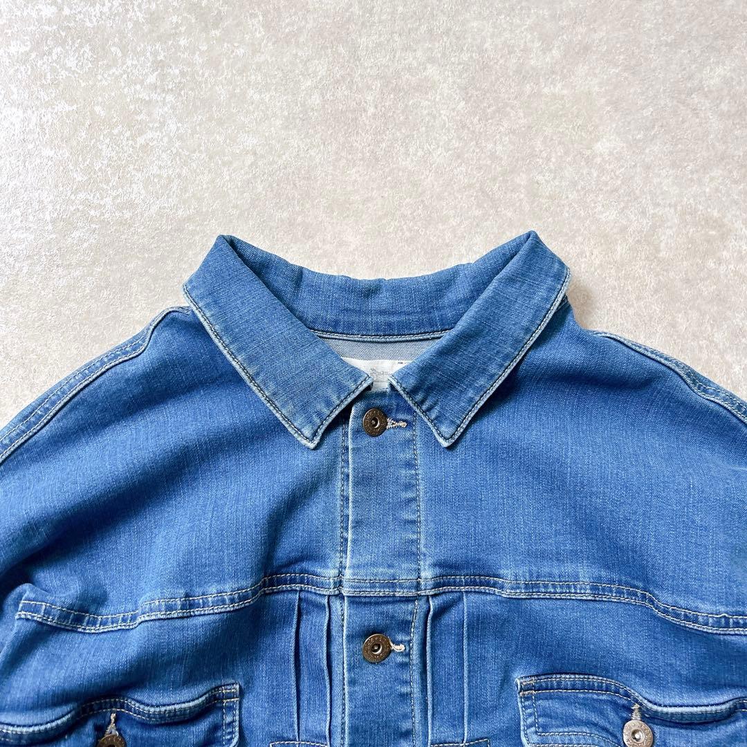 美品♡ビアズリー　beardsley パフ袖デニムジャケット　サイズ2