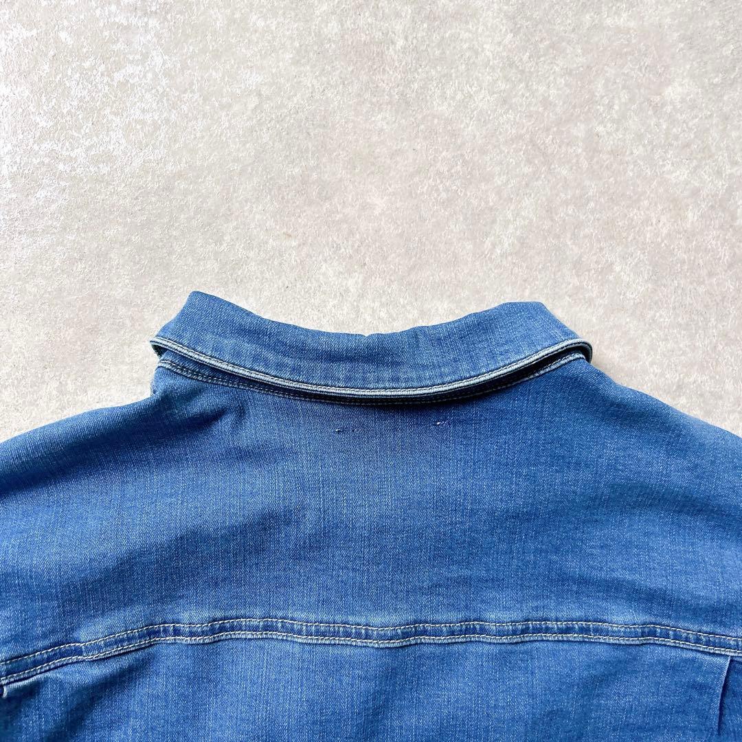 美品♡ビアズリー　beardsley パフ袖デニムジャケット　サイズ2