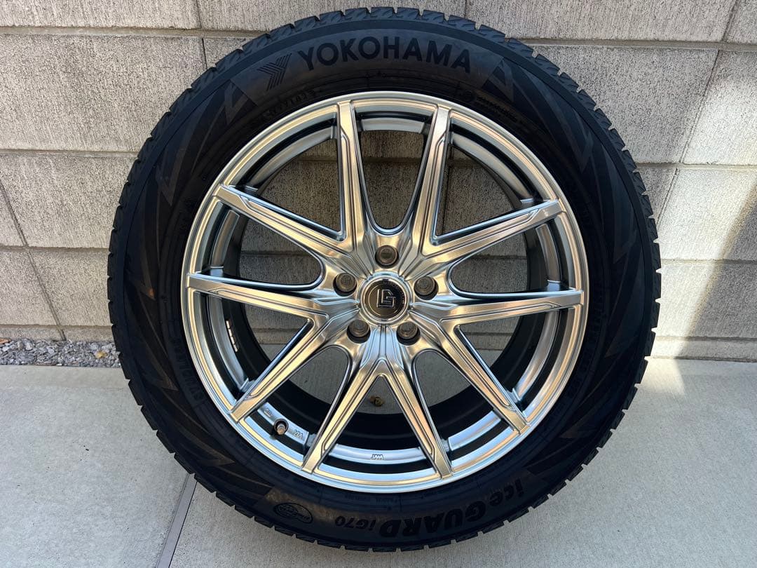 美品★鋳造FORGED★LONGINUS 19インチ 8.0J 40 114.3