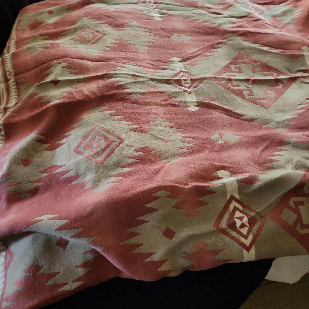 RALPHLAUREN  NATIVE大判コットンブランケット