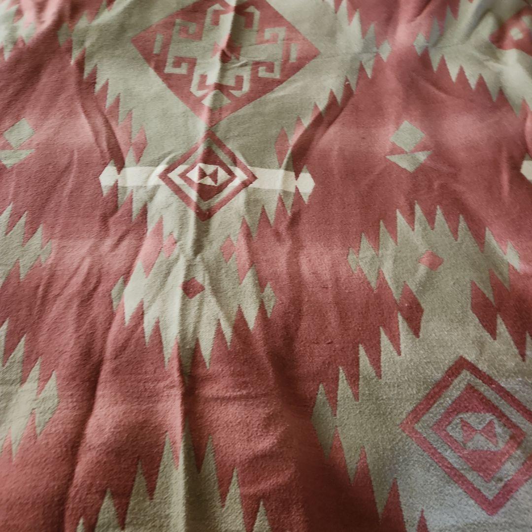 RALPHLAUREN  NATIVE大判コットンブランケット