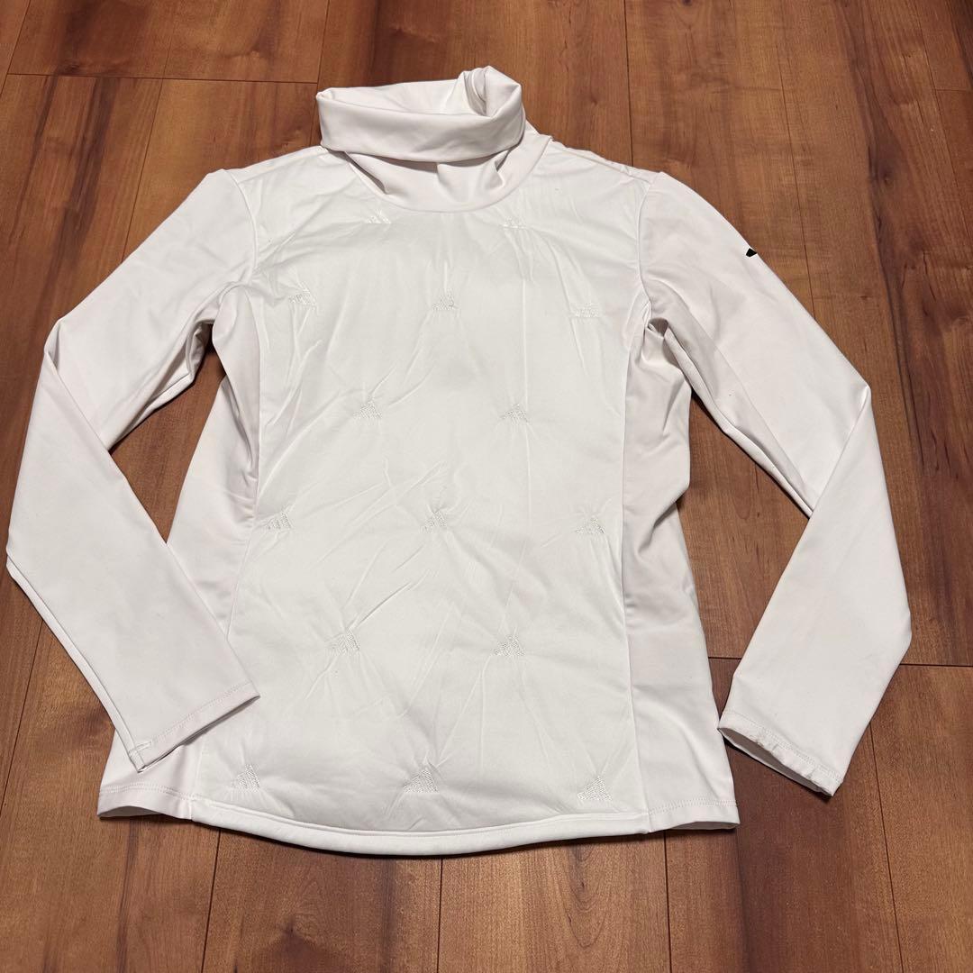 キルト生地　長袖モックネック　極暖　秋冬　真冬　防風　裏起毛　税込17,600