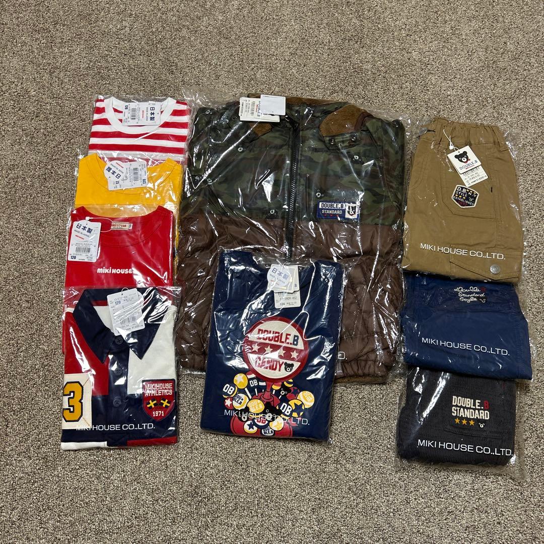 ミキハウス、ダブルビー　福袋