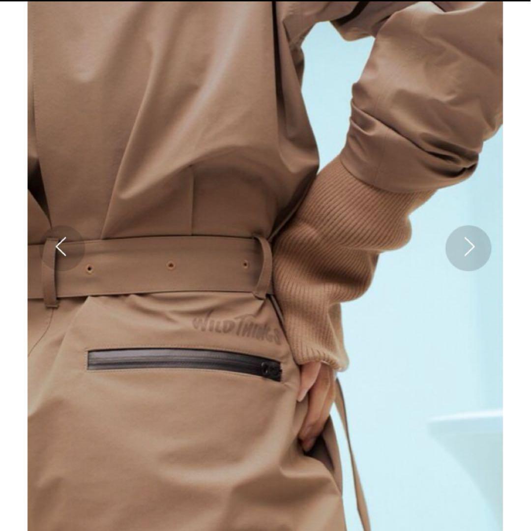 【美品】ワイルドシングス × ナガオヨシミ☆レイヤージャンプスーツ　ブラウン　M