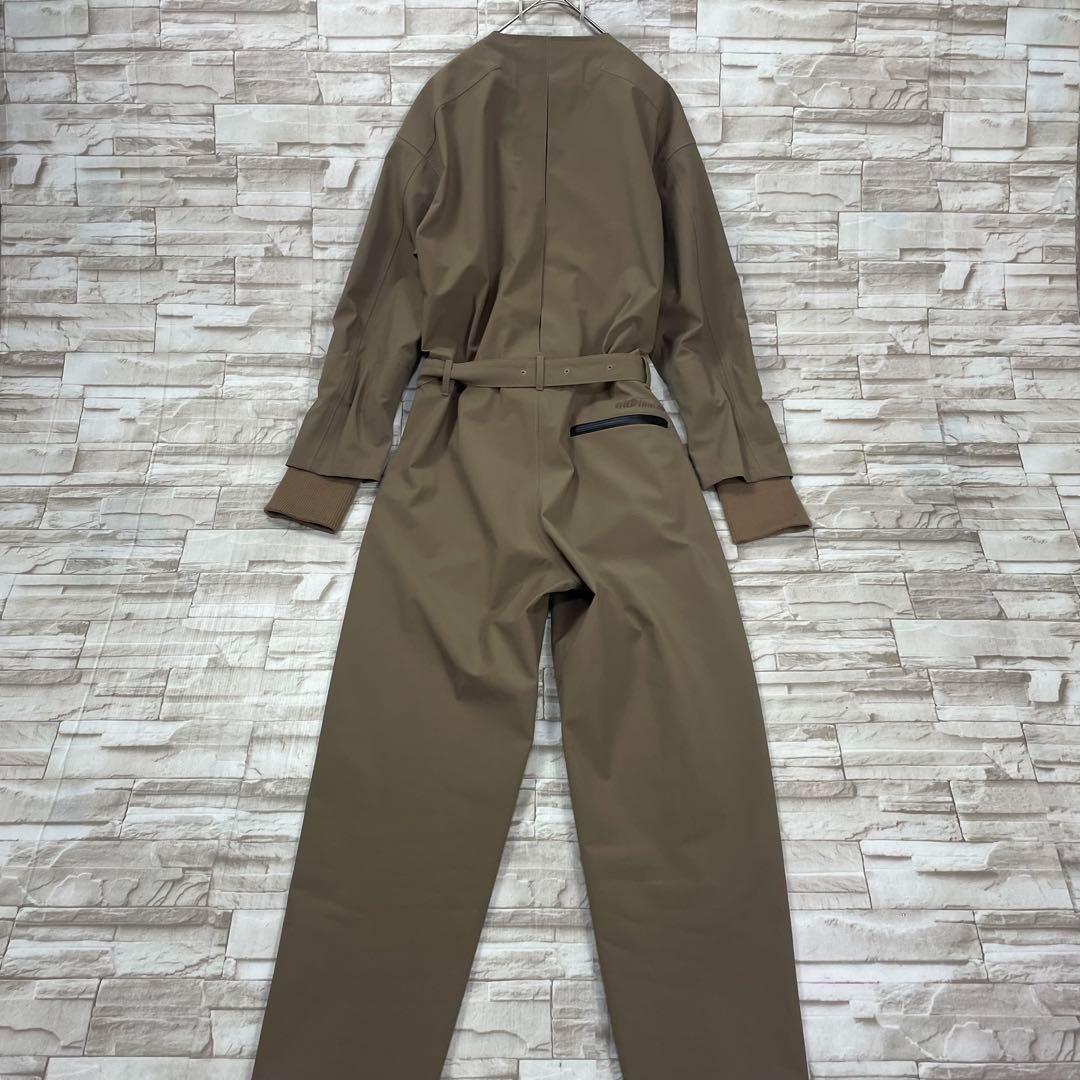 【美品】ワイルドシングス × ナガオヨシミ☆レイヤージャンプスーツ　ブラウン　M