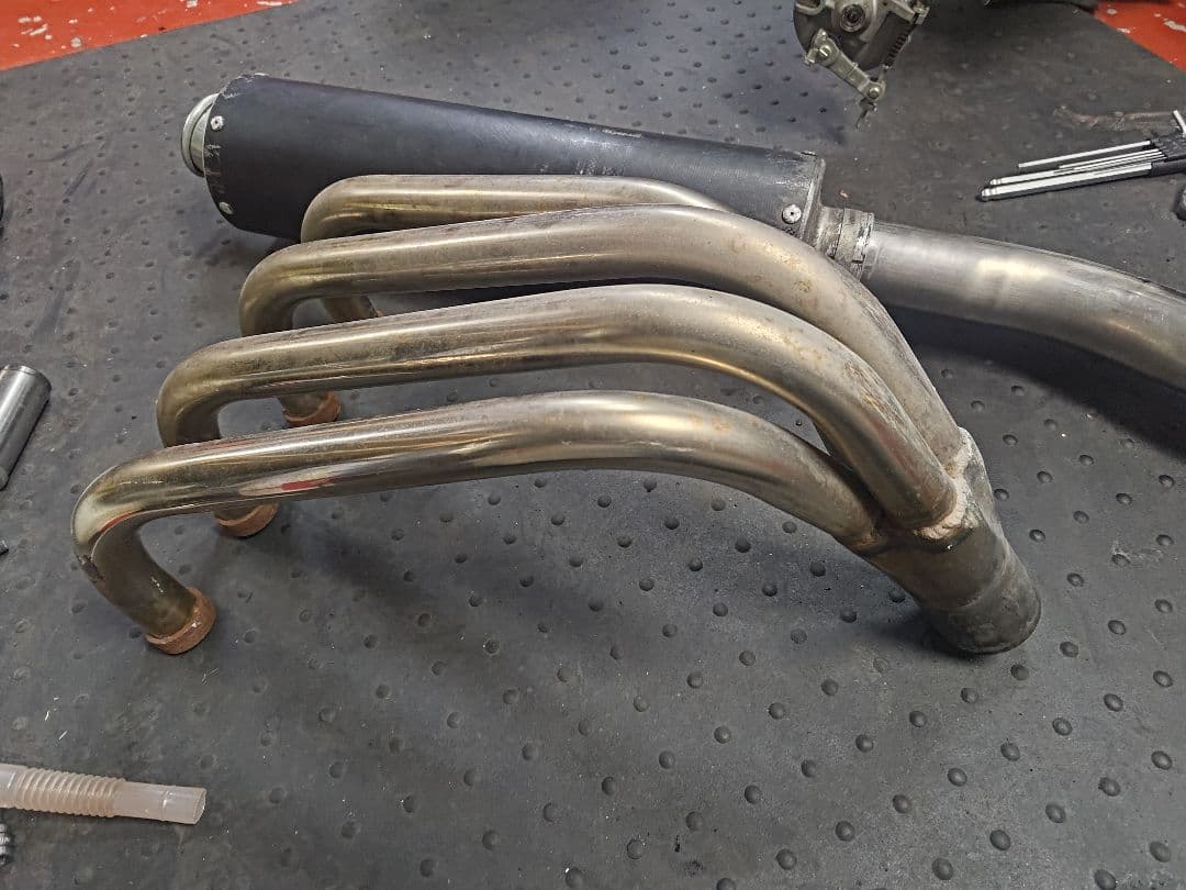 zrx400 取付可能！asahina racing　フルエキゾーストマフラー