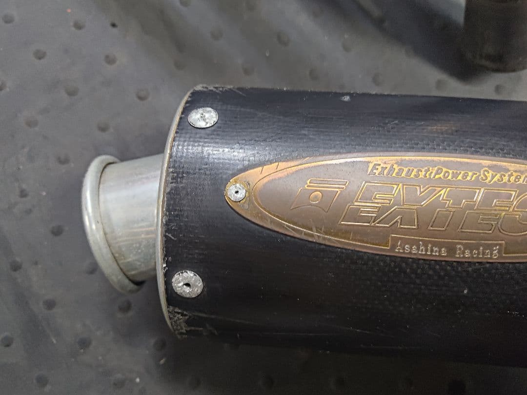 zrx400 取付可能！asahina racing　フルエキゾーストマフラー