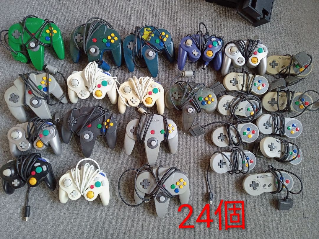 まとめ売り　ゲームコントローラ　動作未確認　未清掃