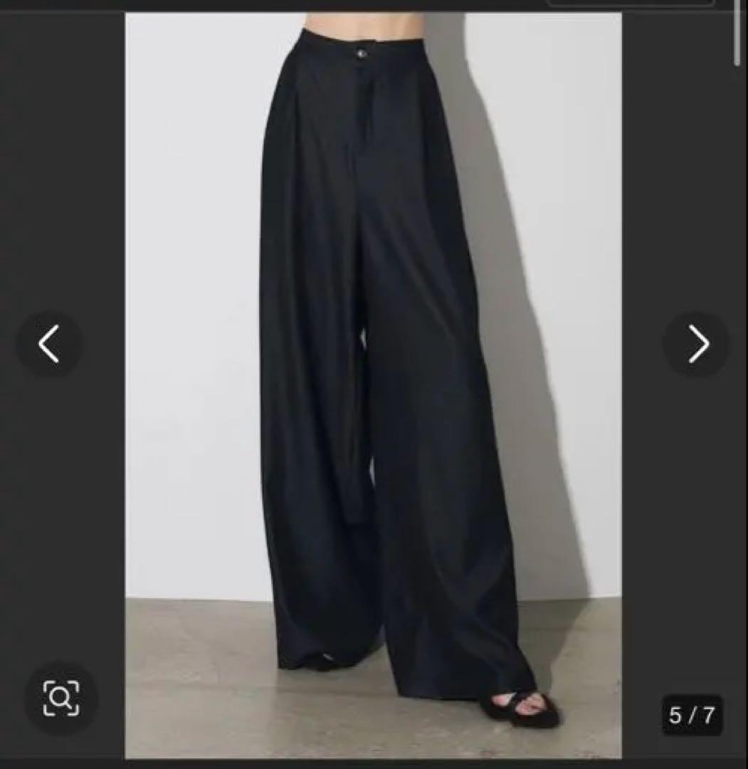 【ANDREA & Co.】ショルダーリボンベスト&デニムパンツセットアップ