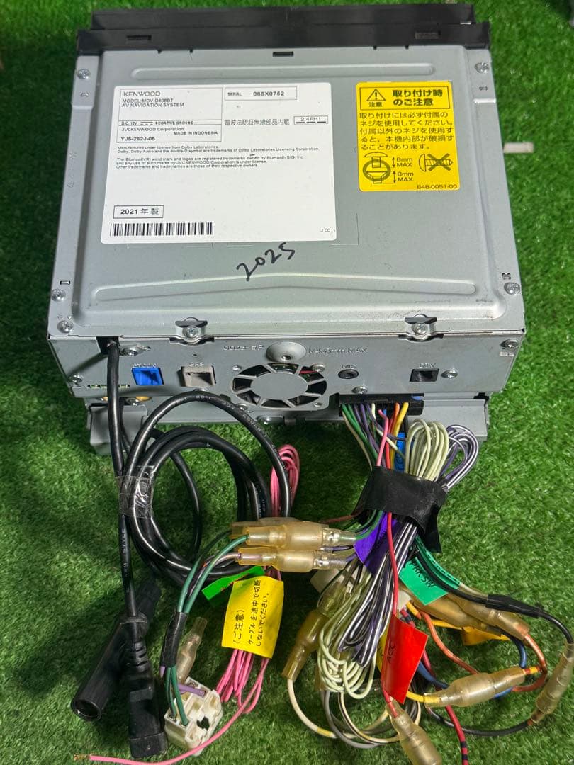 KENWOOD ケンウッド　カーナビ　MDV-D408BT