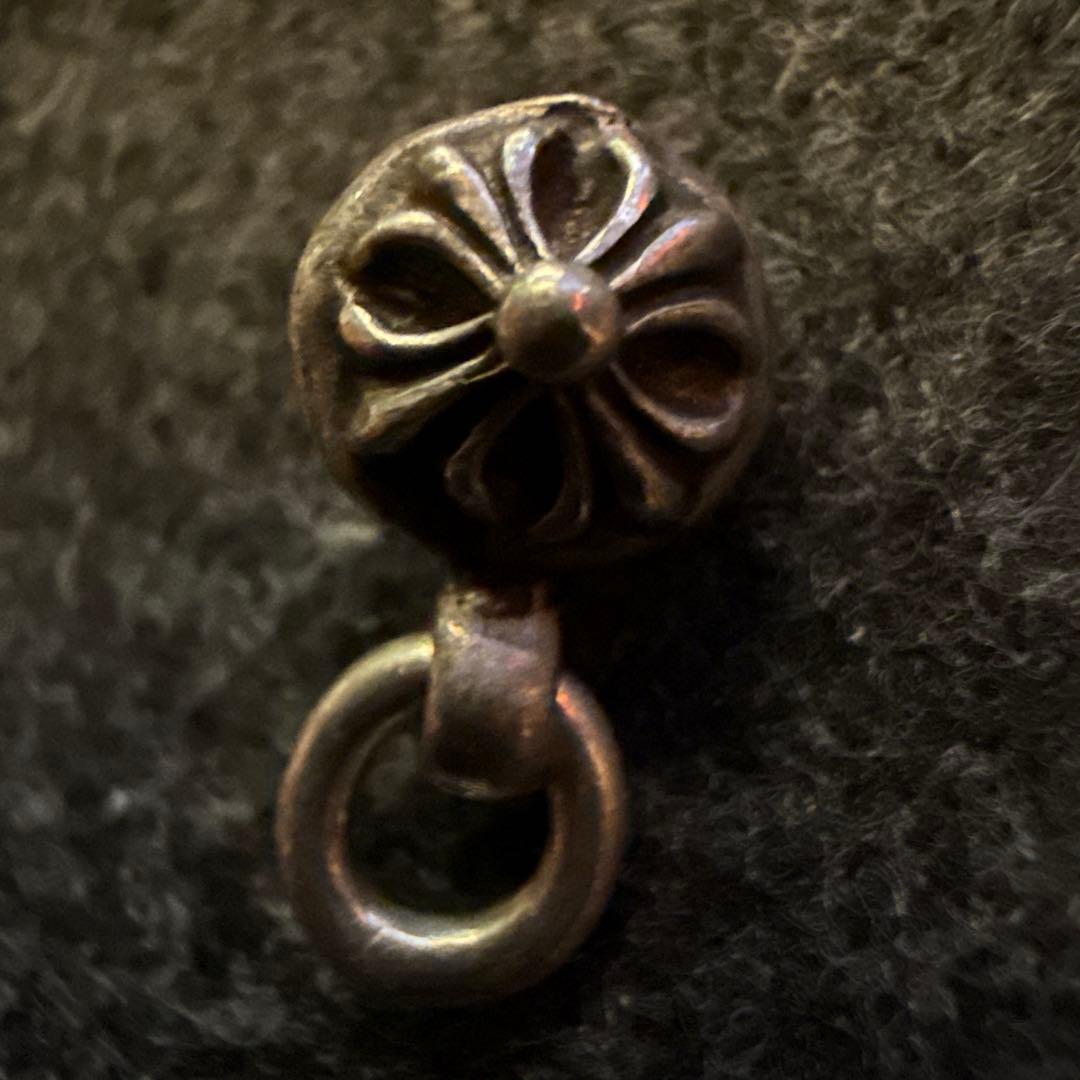 ウ*ん様 クロムハーツクロスボールチャーム　シルバー925