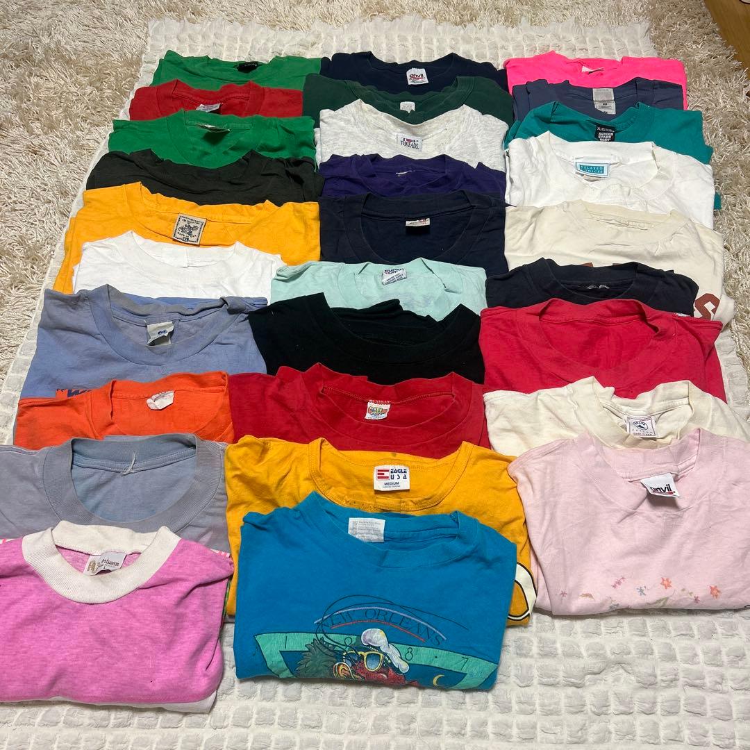 usa製 90s tシャツ 29枚 セット まとめ売り 古着 シングルステッチ