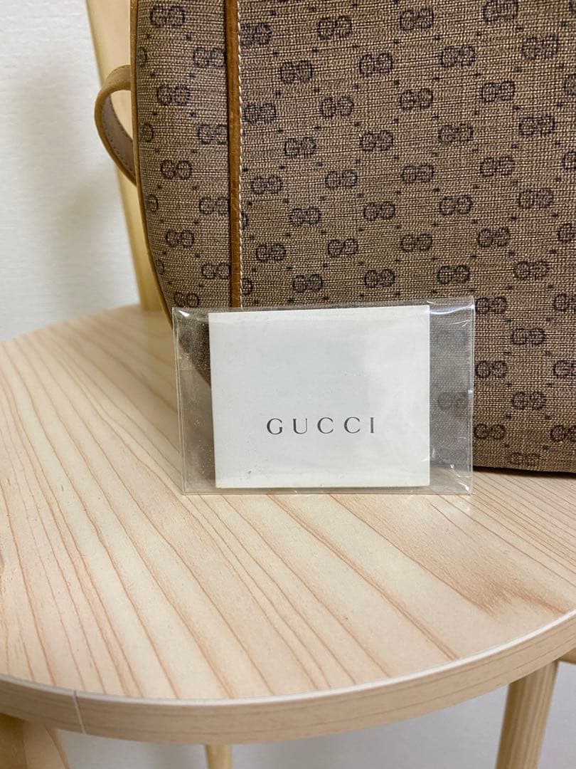 GUCCI グッチ　オールドグッチ　GGパターン ショルダーバッグ