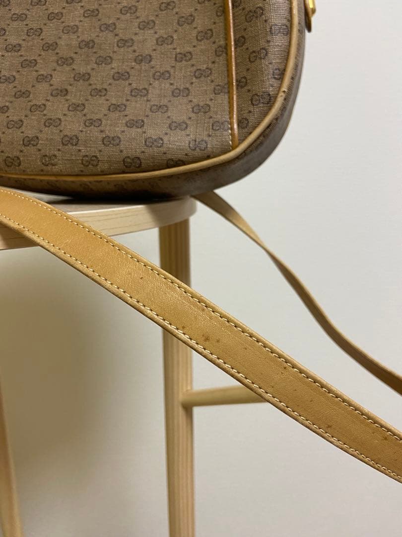 GUCCI グッチ　オールドグッチ　GGパターン ショルダーバッグ