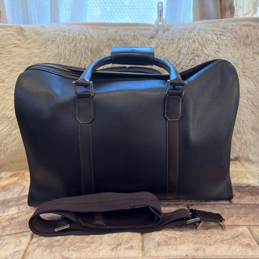 ダンヒル　2way レザー　ボストン　バック　W44H31D18