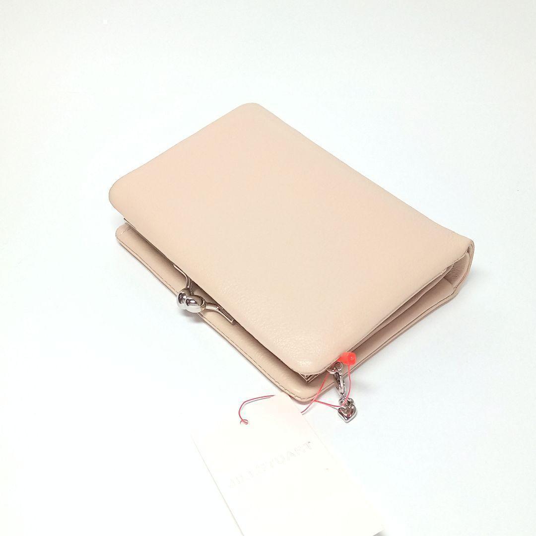 新品 ジルスチュアート がま口折り財布 口金折り財布 二つ折り財布 エンジェル