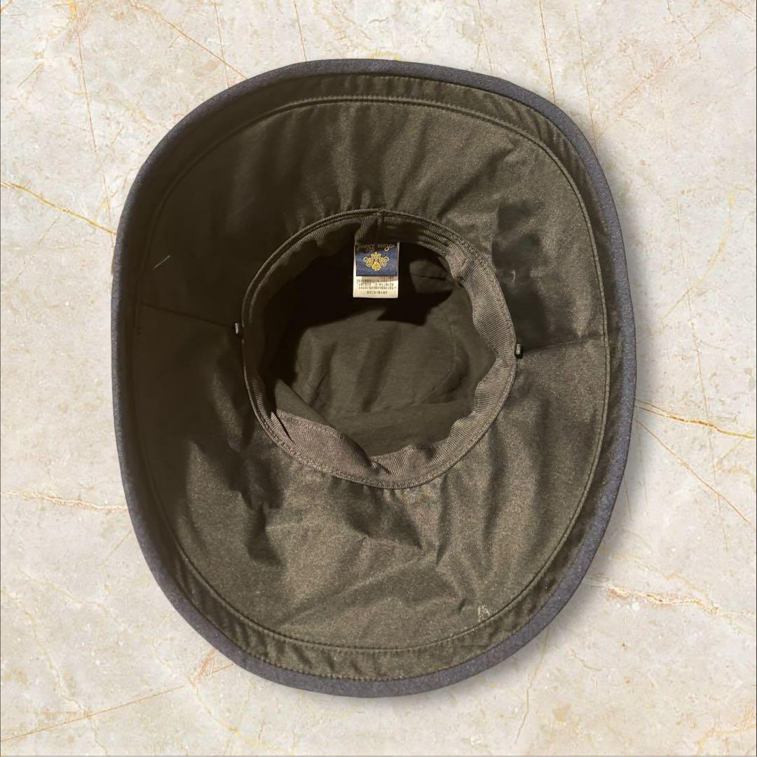 ロサブラン プレーンハット ネイビー 13cm Sサイズ　つば裏遮光　帽子