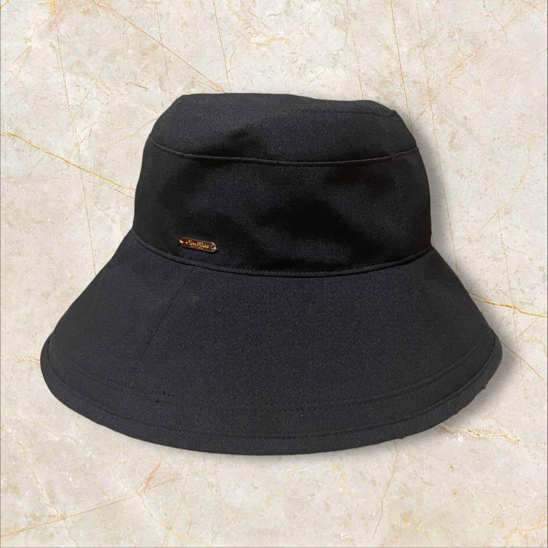 ロサブラン プレーンハット ネイビー 13cm Sサイズ　つば裏遮光　帽子