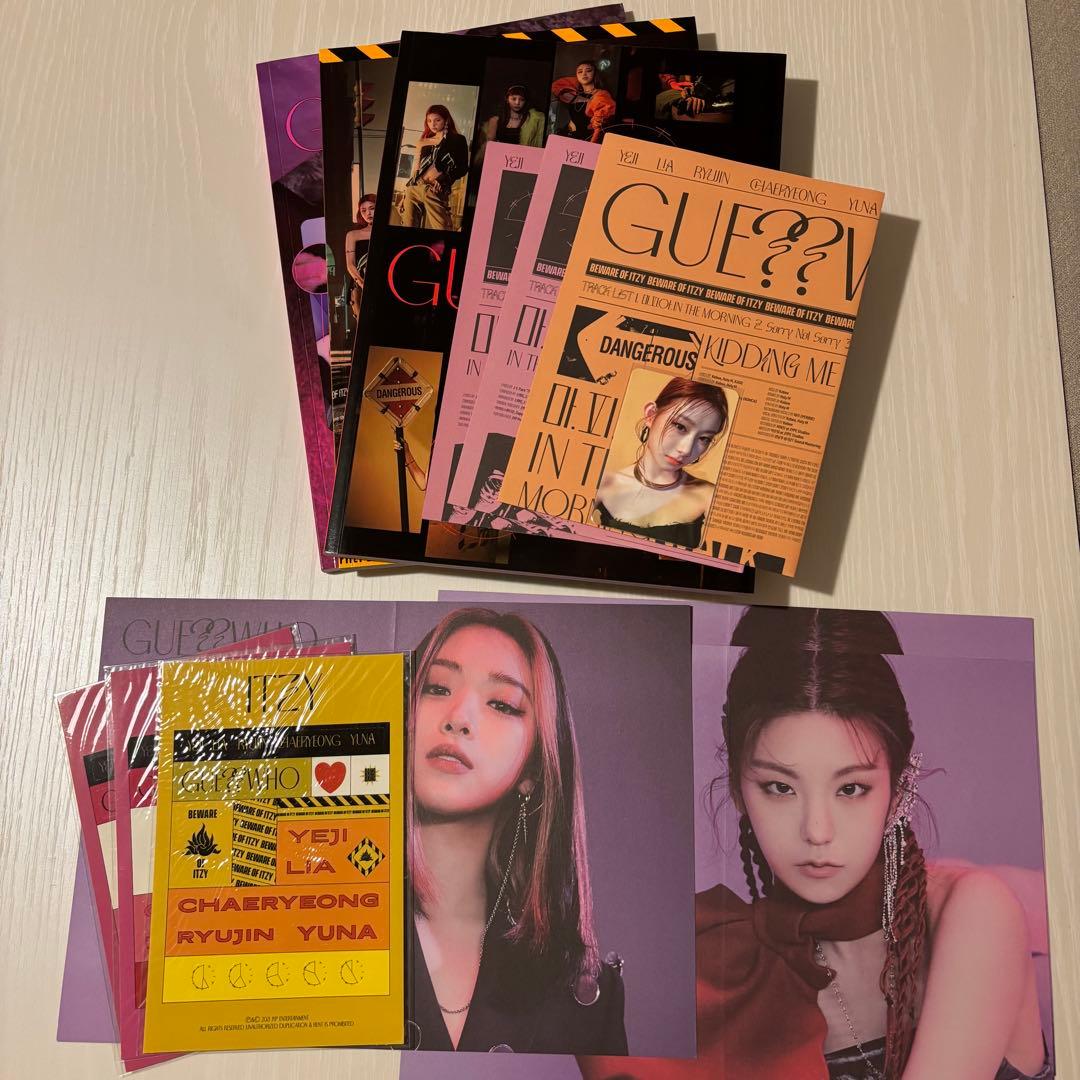 ITZY アルバム CD 付属品あり まとめ売り 開封済み
