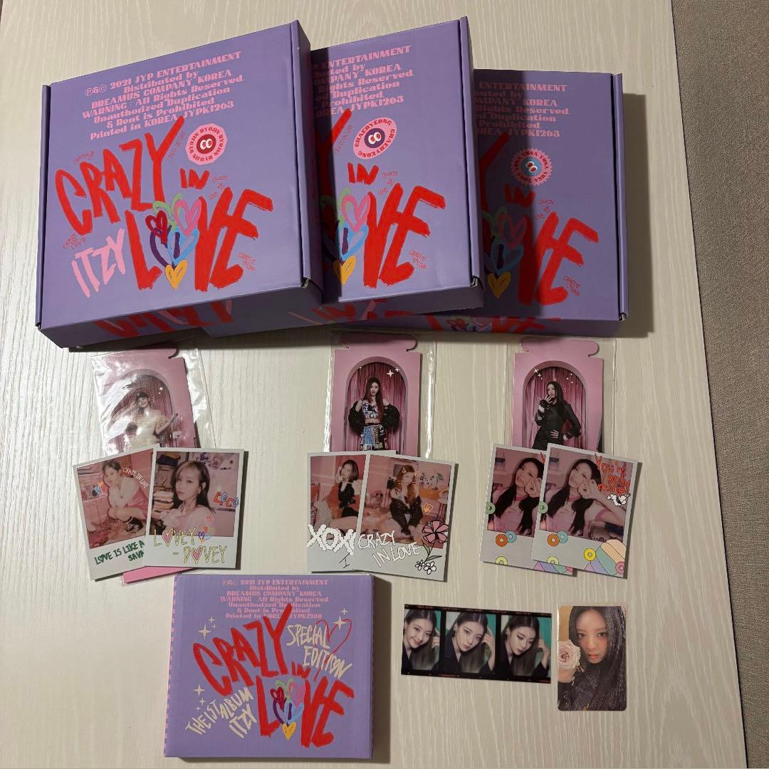 ITZY アルバム CD 付属品あり まとめ売り 開封済み