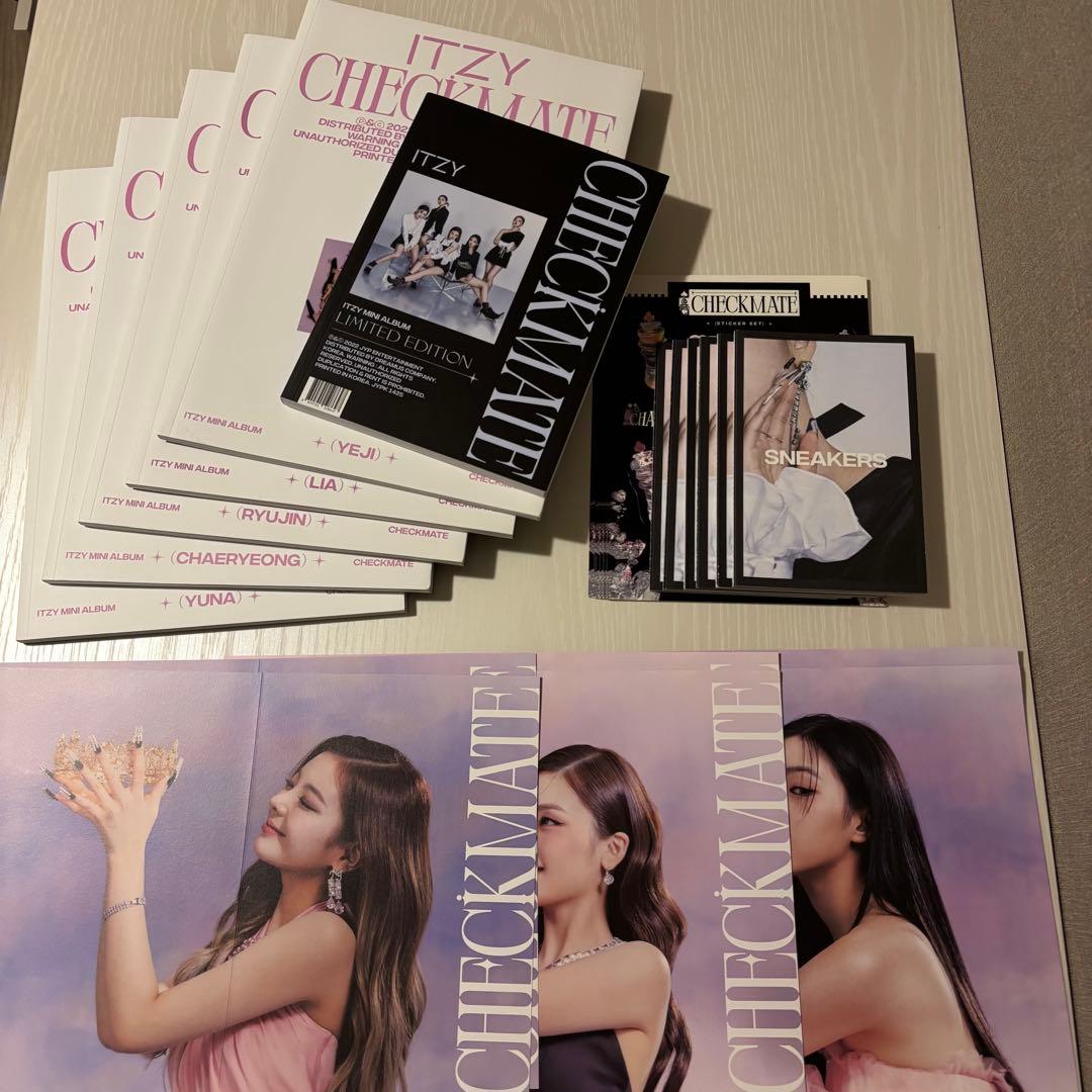 ITZY アルバム CD 付属品あり まとめ売り 開封済み