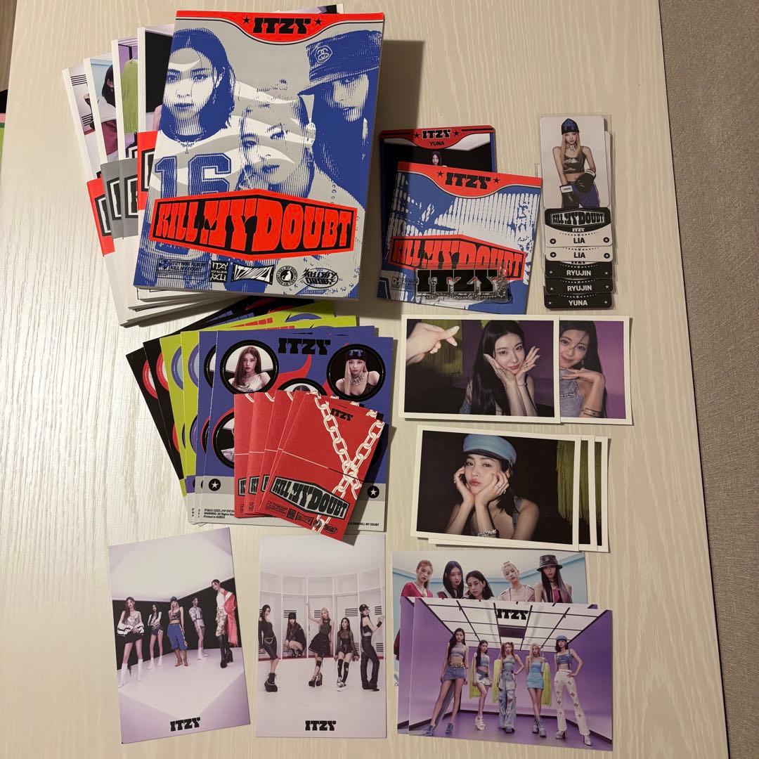 ITZY アルバム CD 付属品あり まとめ売り 開封済み