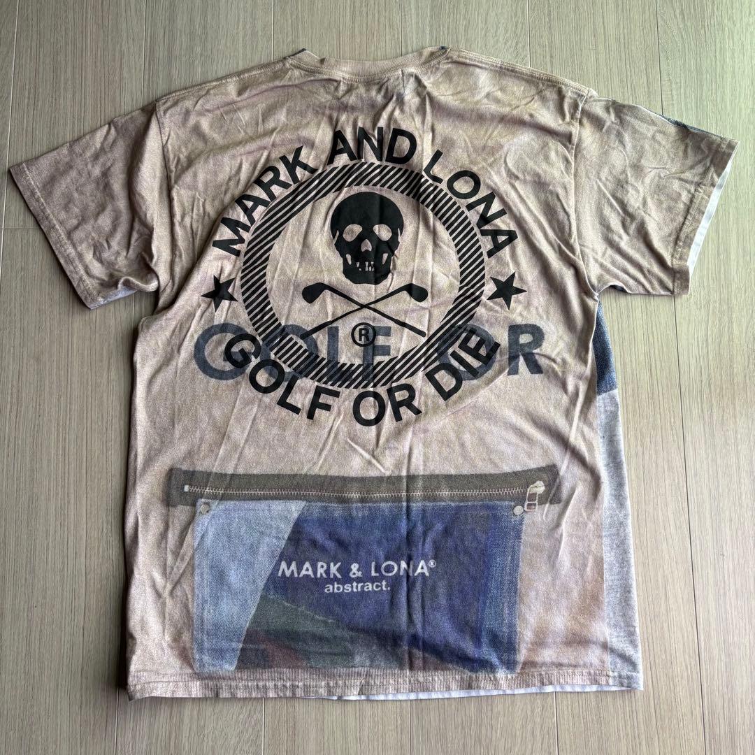 MARK&LONA マークアンドロナ スカルプリント　Tシャツ