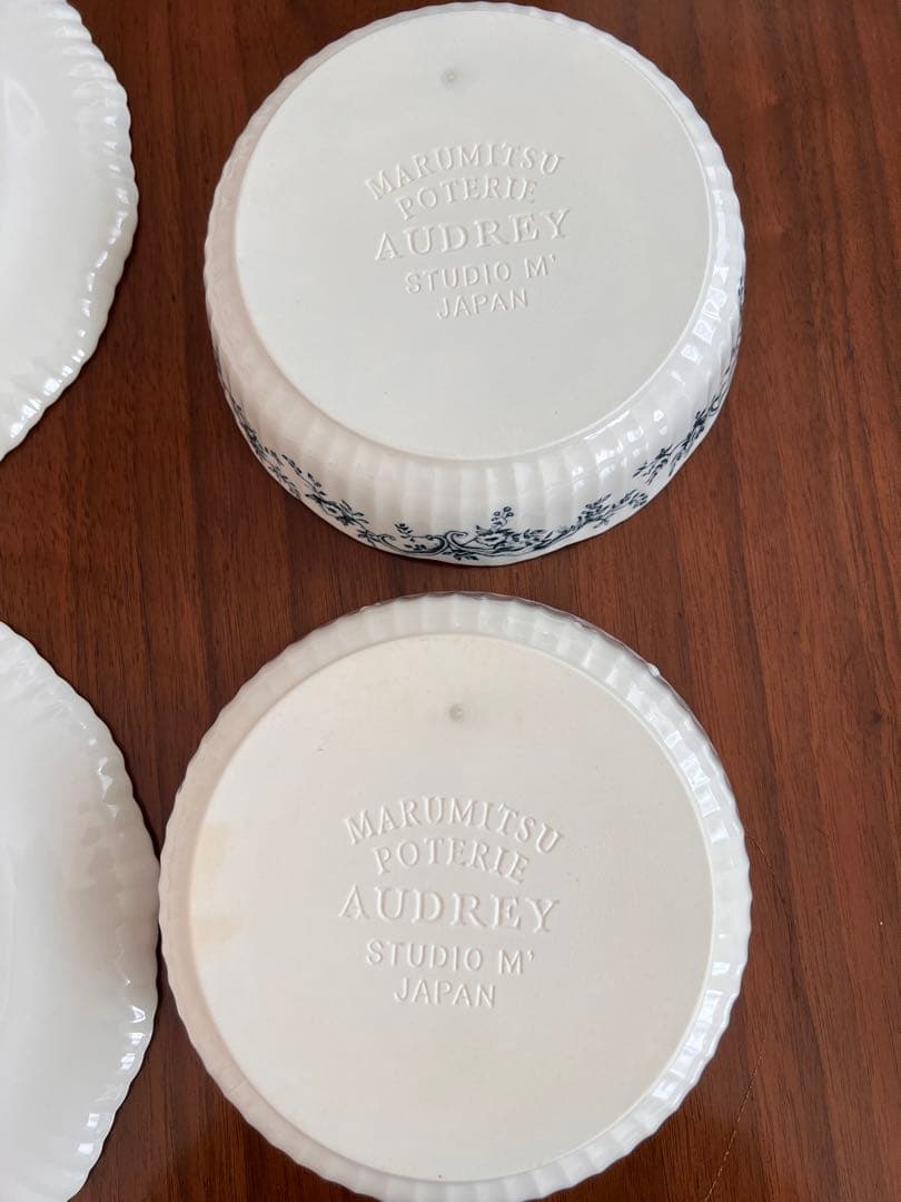 新品studio 'm オードリー8点まとめ売り＋おまけ プレート　ボウルコップ