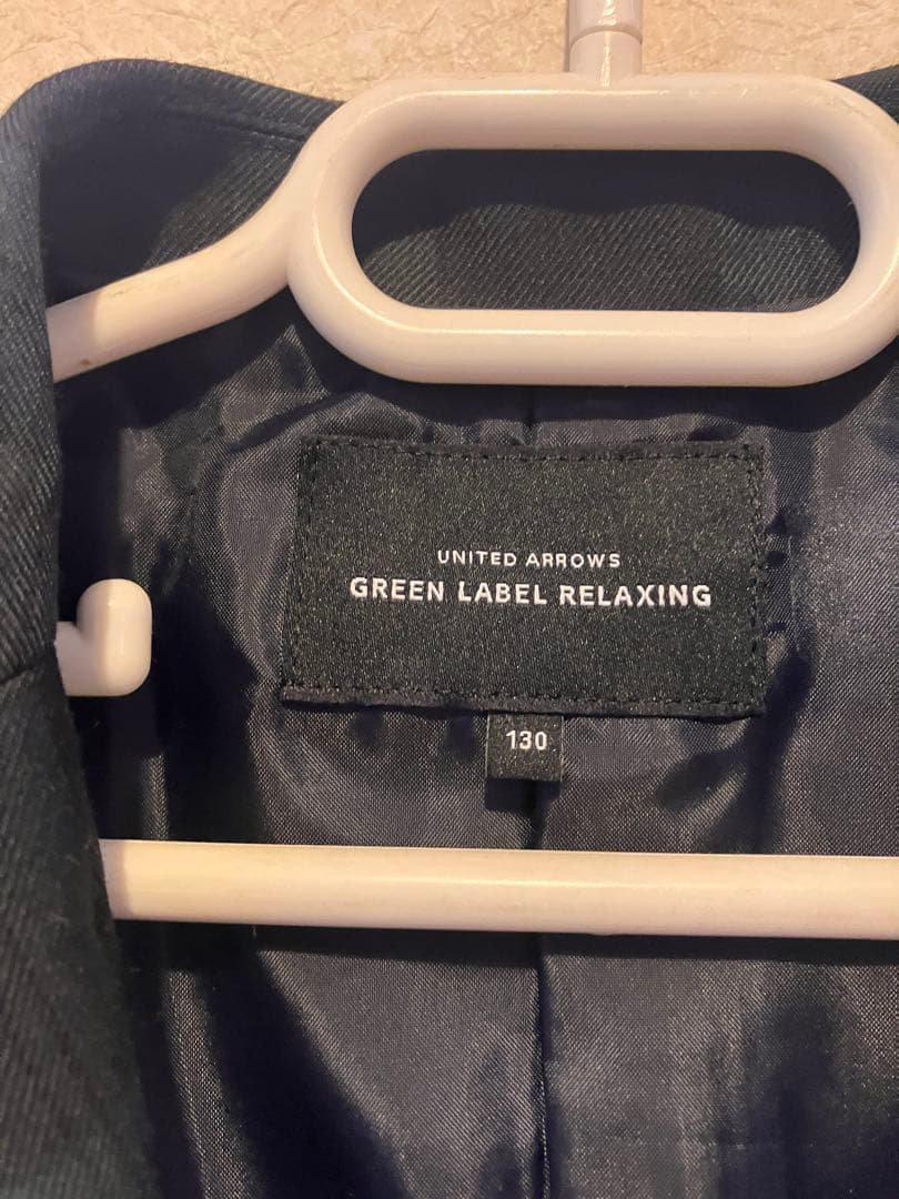 GREEN LABEL RELAXING スーツセット 130 靴付き21cm