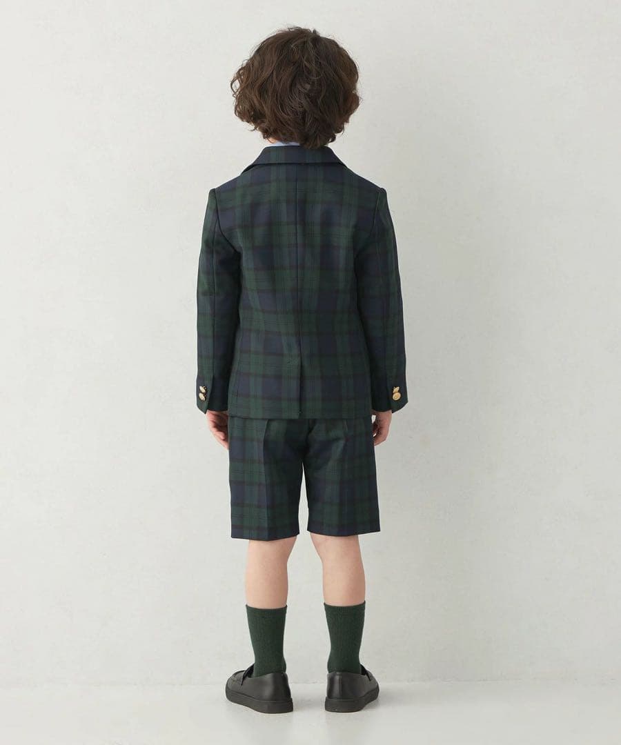 GREEN LABEL RELAXING スーツセット 130 靴付き21cm