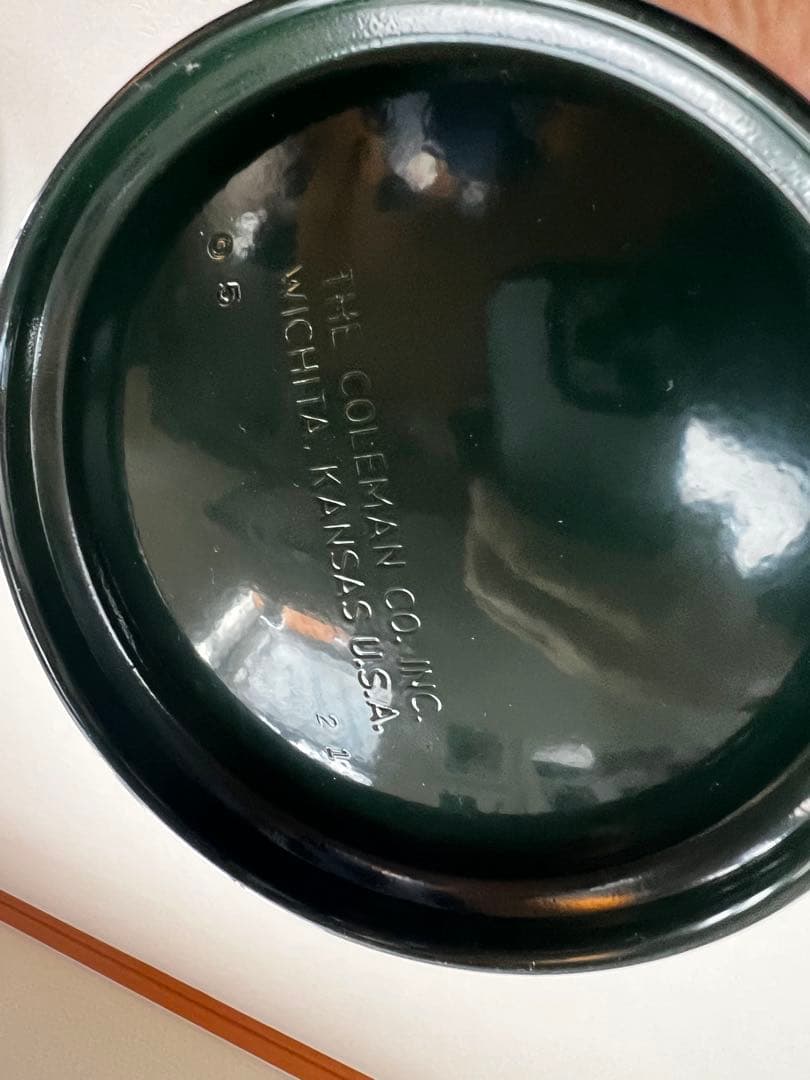 コールマン286Aランタン　一度だけ試点灯しました。