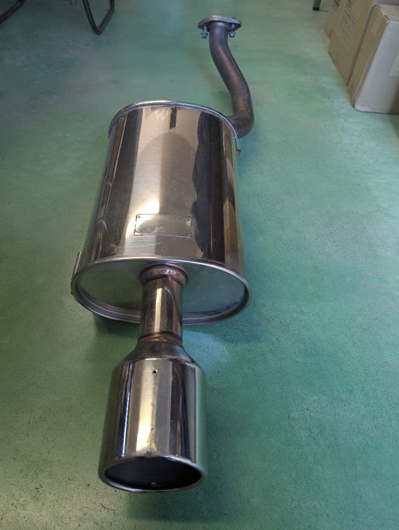 NISSAN オーテック ノートE-12 マフラー まちゃまちゃ