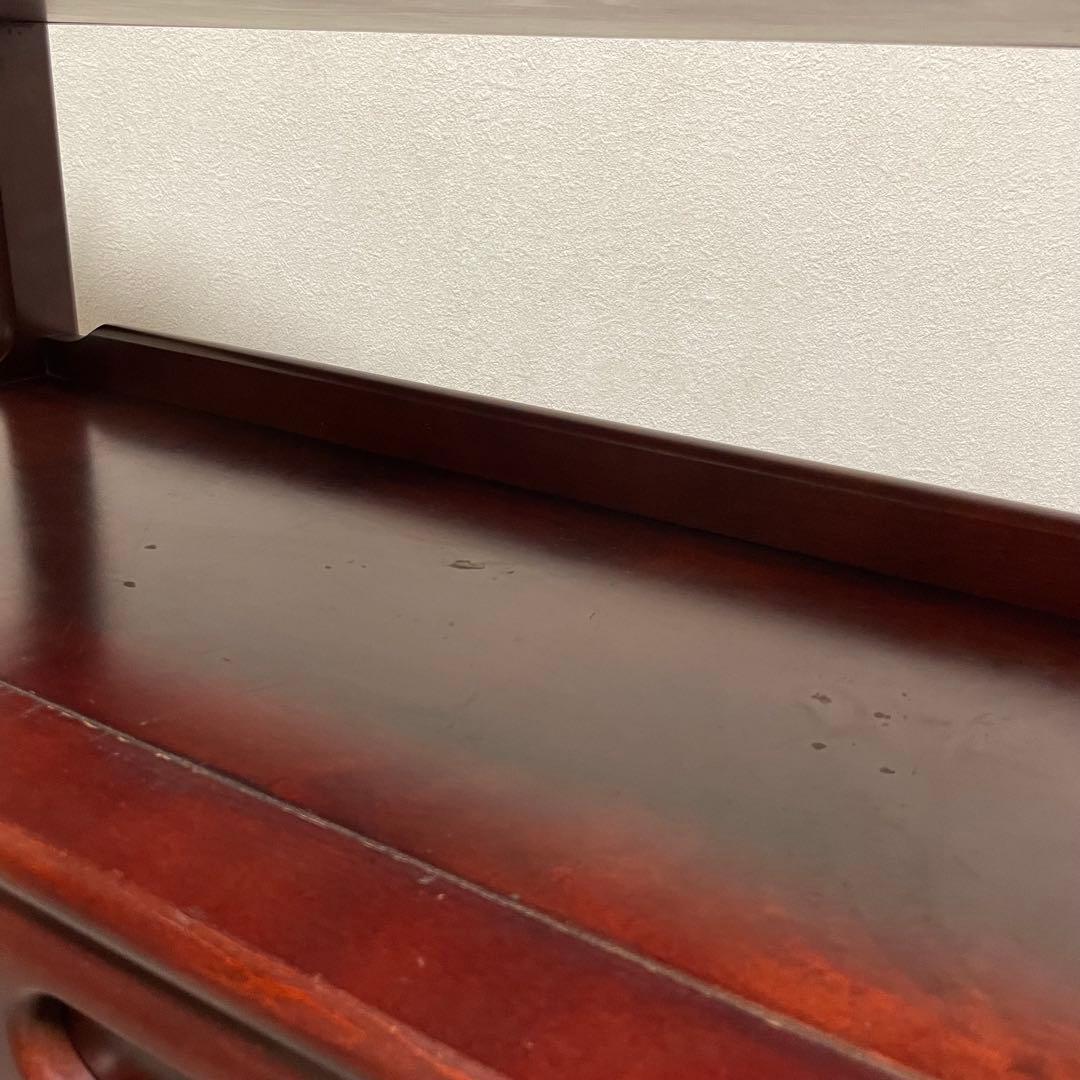 オールドカリモク　キャビネット　電話台 FAX台　花台 古家具　ヴィンテージ