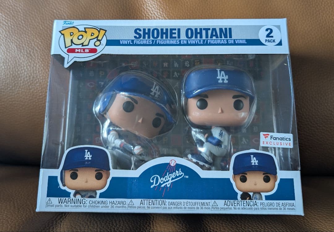 新品ロサンゼルスドジャース 大谷翔平　FUNKO ファンコポップ 2体セット