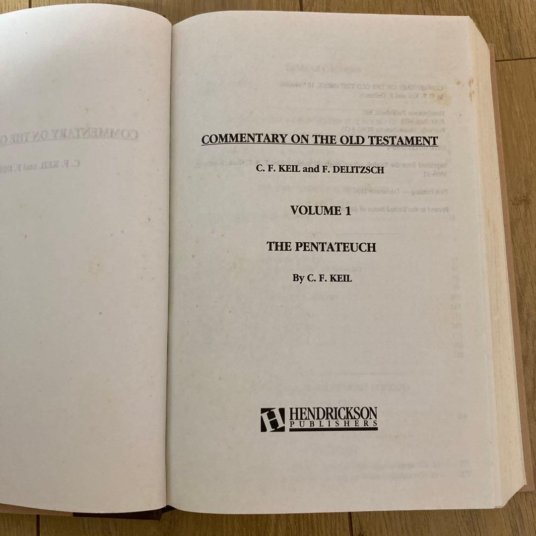 Keil & Delitzsch 旧約聖書注解 （英語）全10巻